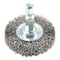 Forney Wire Wheel, Crimped, 1-1/2 in x .008 in x 1/4 in Hex Shank 72726 - alternate 1